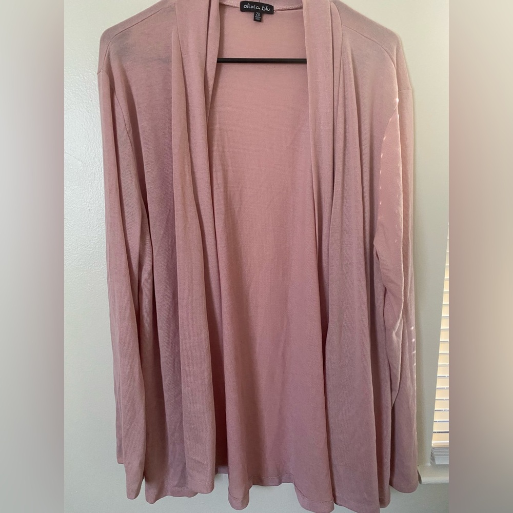 OLIVIA BLU - BLUSH CARDIGAN